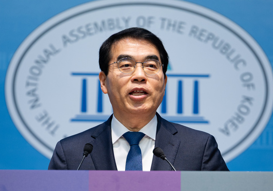 경기도지사 출마 선언하는 양기대 전 의원