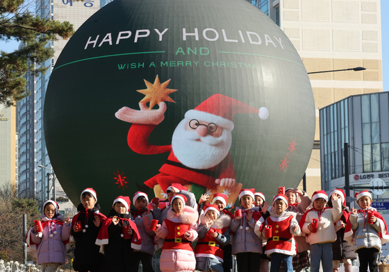 산타 할아버지 구경오세요