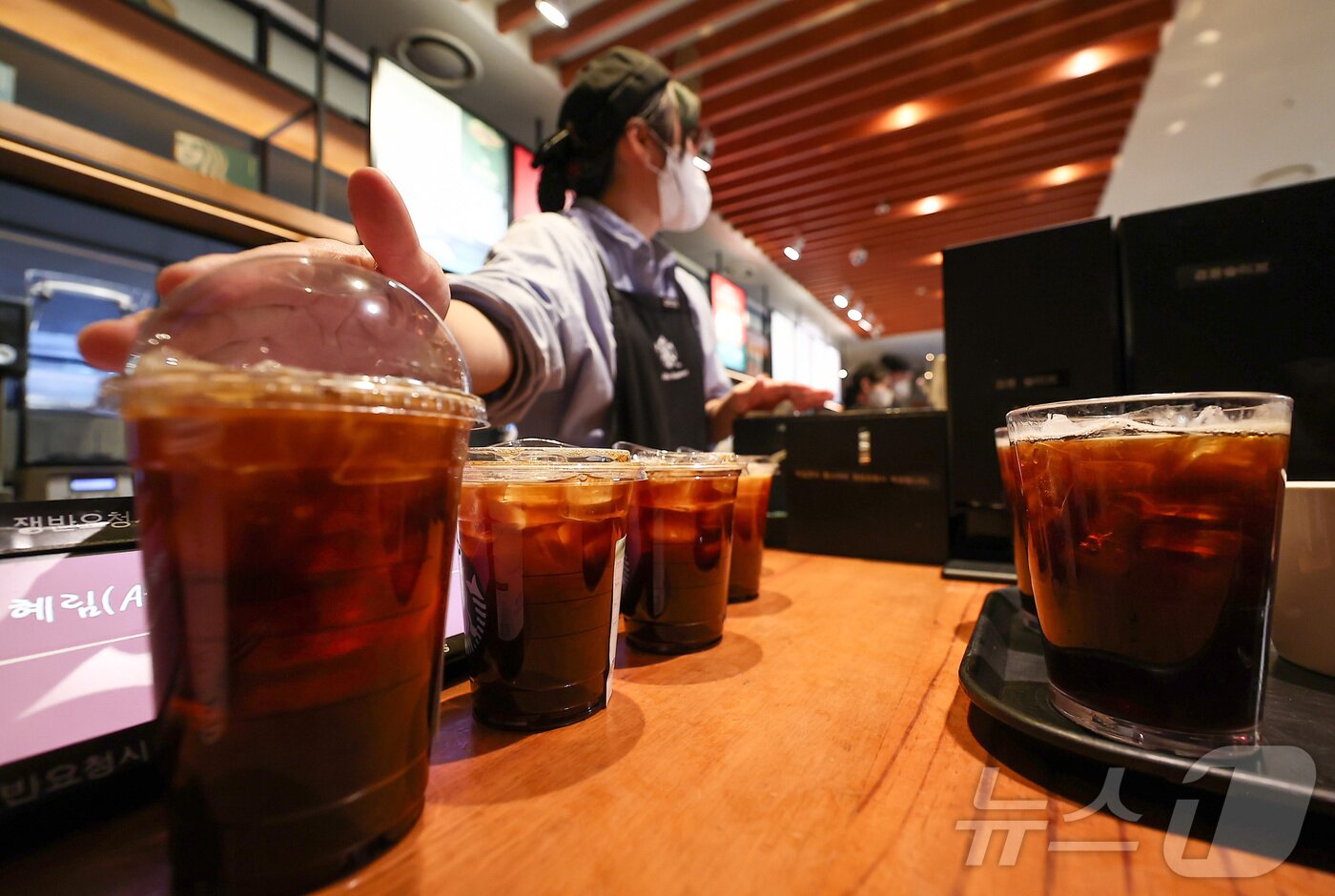 본문 이미지 - 서울 시내 한 카페. ⓒ News1 김성진 기자
