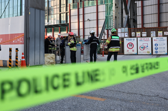 신안산선 공사현장 철근 낙하…50대 작업자 머리 맞아 심정지(종합2보)