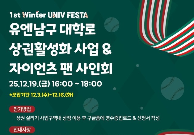'부산 남구 대학로 살리기'…대학·상인·지자체 의기투합