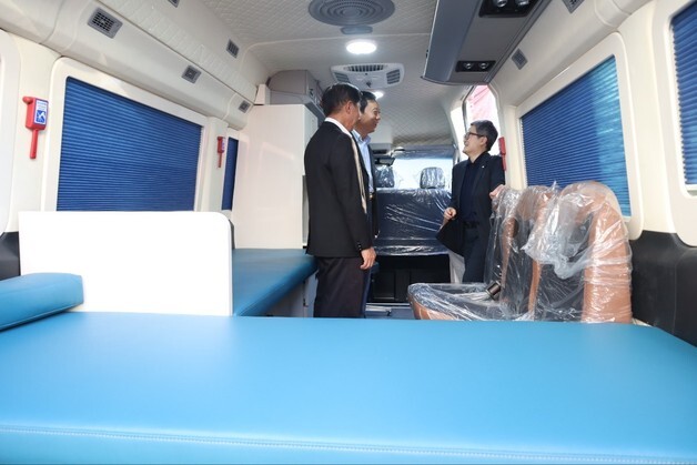 대한적십자사, 라오스 헌혈 인프라 강화 위해 이동식 차량 지원