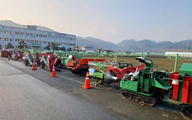 괴산군, 불용 결정 임대사업용 농기계 지역 농업인에 우선 매각