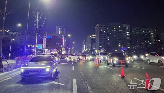 '음주운전 단속' 2시간 만에 16건 적발…만취 면허취소도 6건