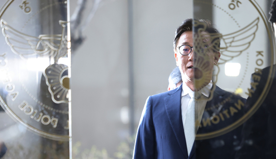 경찰청으로 들어오는 전재수 전 장관