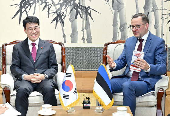 김정기 대구시장 대행, 에스토니아 대사 면담