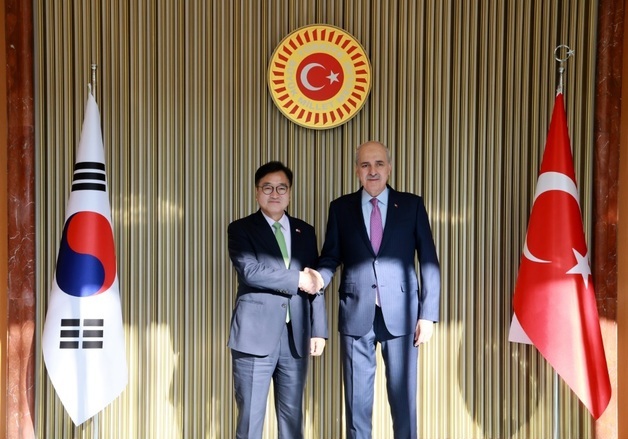 우 의장, 튀르키예 의장 만나 "방산·원자력 등 협력하자"