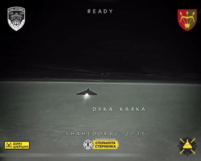 본문 이미지 - 1일&#40;현지시간&#41; 드론 제작사 와일드호네츠도 소셜미디어 &#39;X&#39;에서 스팅 드론에 장착된 카메라가 비행하는 러시아 드론에게 다가가는 영상을 게시했다. &#40;출처=와일드호네츠 엑스&#40;X&#41; 계정&#41;