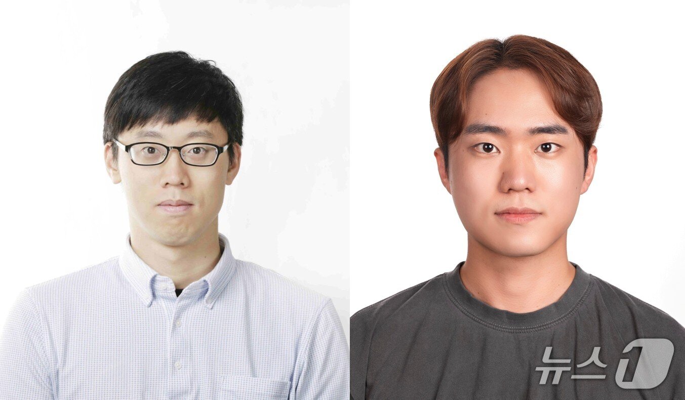 본문 이미지 - UNIST 최규동 교수(좌측)과 심영진 연구원(우측).(UNIST 제공. 재판매 및 DB금지)/뉴스1