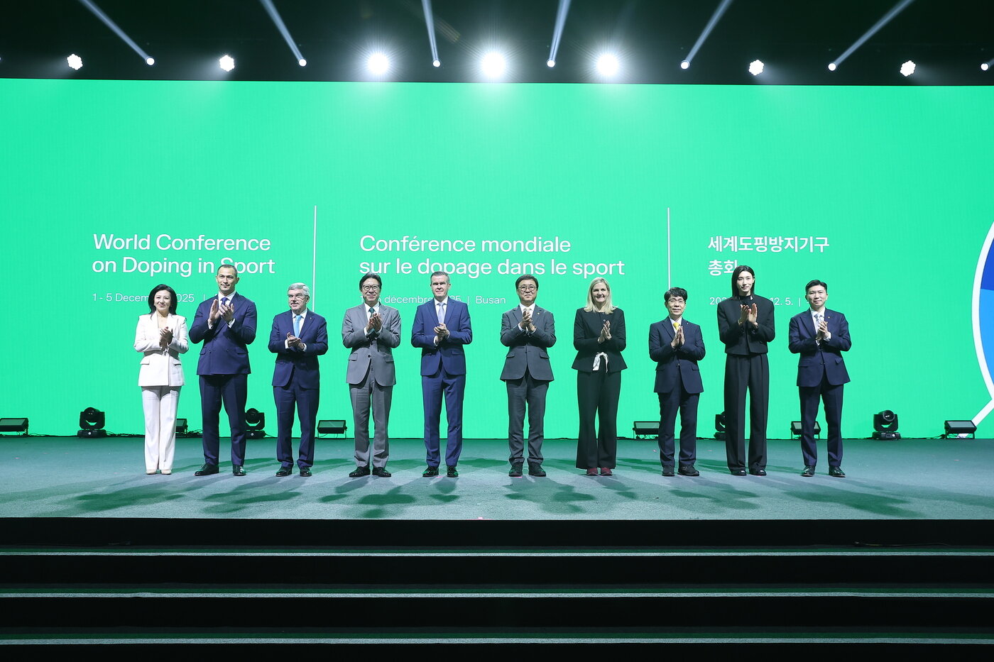 본문 이미지 - WADA 부산 총회를 위해 스포츠계 거물들이 한국을 찾았다. &#40;KADA 제공&#41;