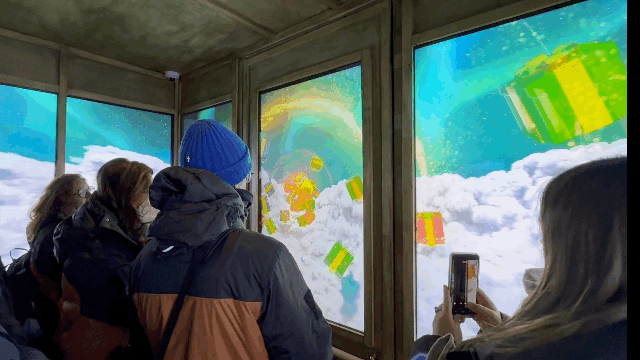 본문 이미지 - 산타클로스를 만나기 위해 꼭 타야하는 엘리베이터ⓒ News1 윤슬빈 관광전문기자