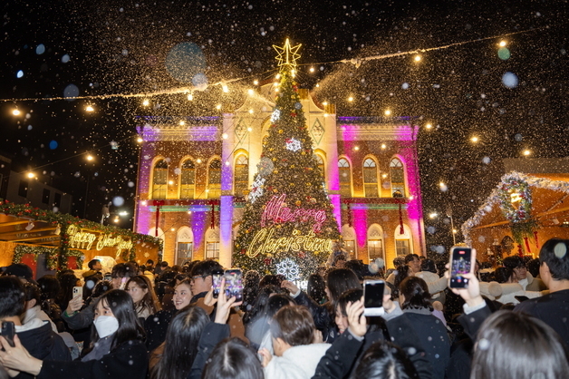 익산서 즐기는 화이트 크리스마스…플리마켓 등 연말 행사 다채