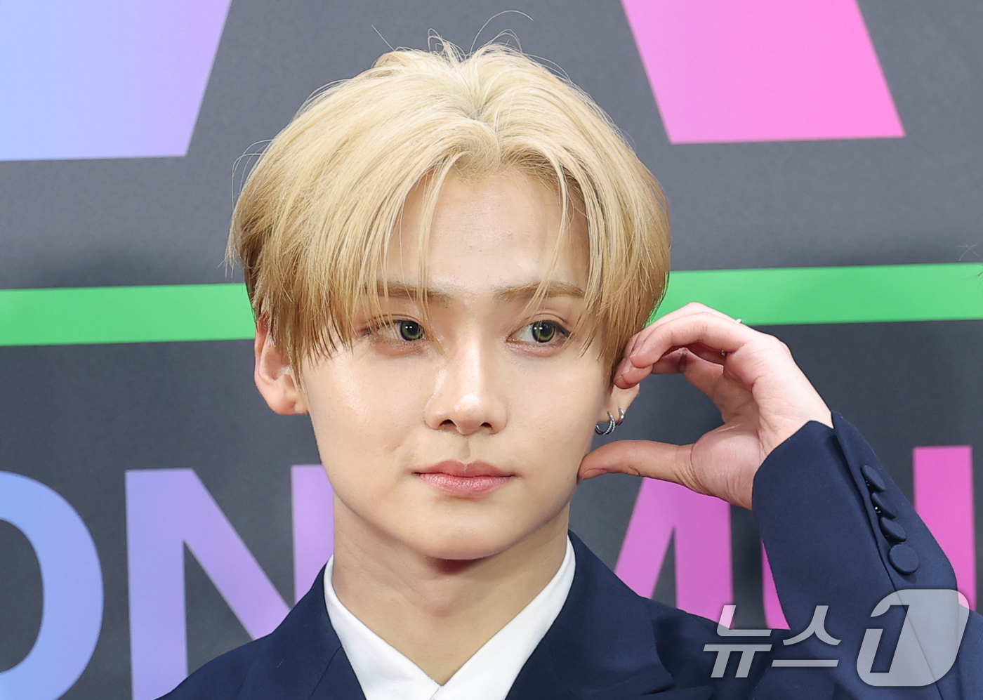 (서울=뉴스1) 권현진 기자 = 알파드라이브원 상원이 20일 서울 구로구 고척스카이돔에서 열린 '2025 멜론뮤직어워드(MMA2025)' 레드카펫 행사에 참석해 포즈를 하고 있다. …