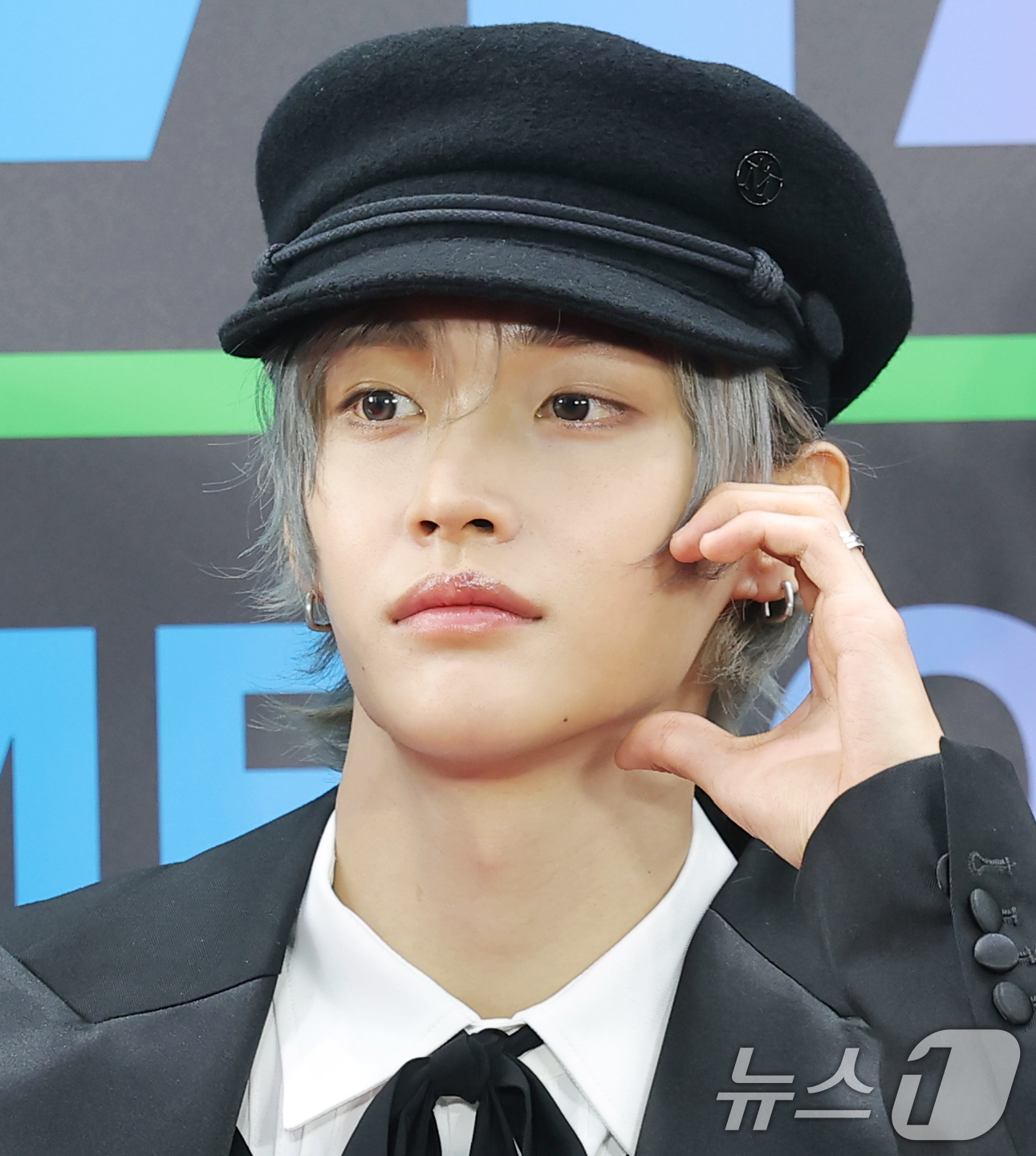 (서울=뉴스1) 권현진 기자 = 라이즈 원빈이 20일 서울 구로구 고척스카이돔에서 열린 '2025 멜론뮤직어워드(MMA2025)' 레드카펫 행사에 참석해 포즈를 하고 있다. 202 …