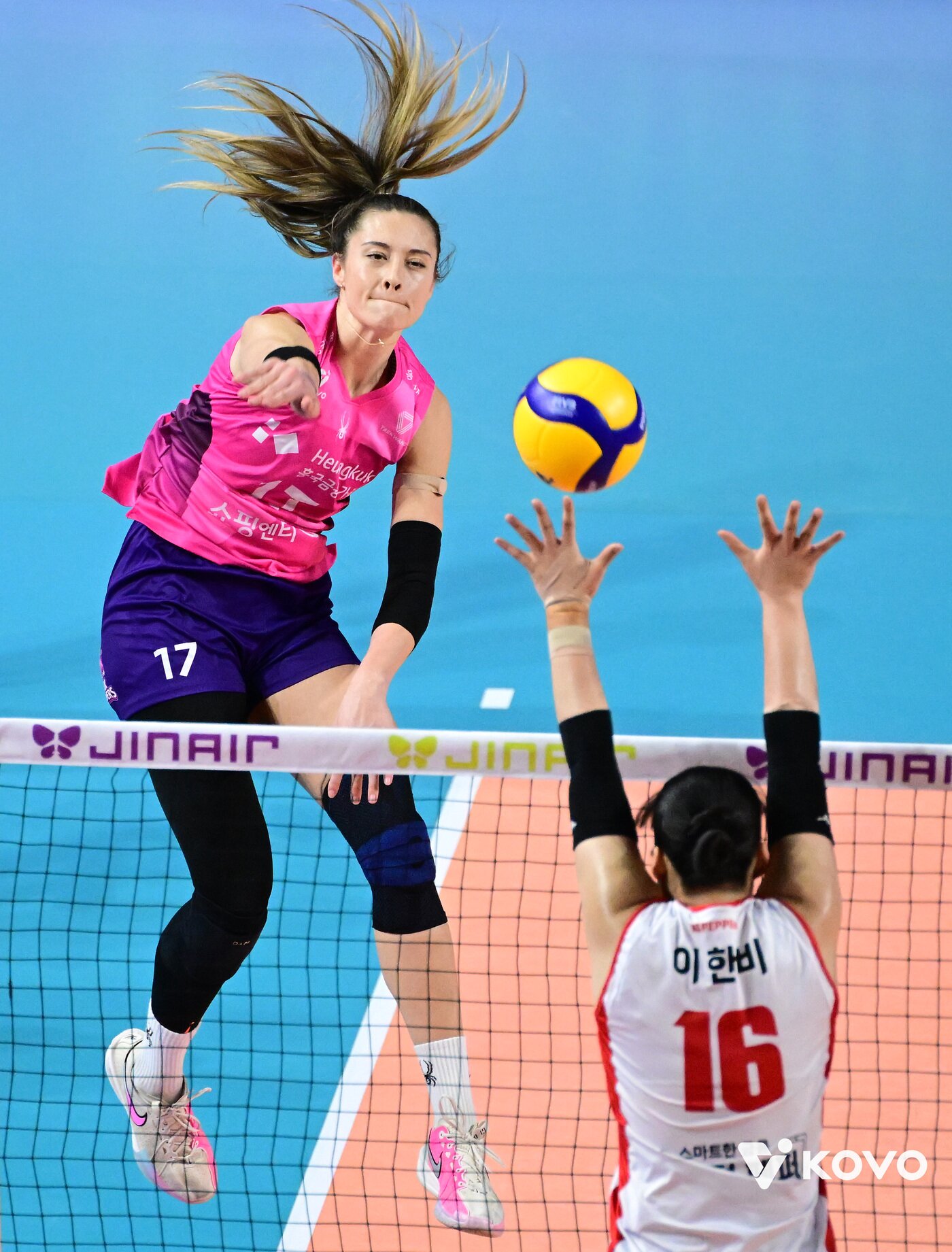 본문 이미지 - 흥국생명 레베카 라셈. (KOVO 제공)