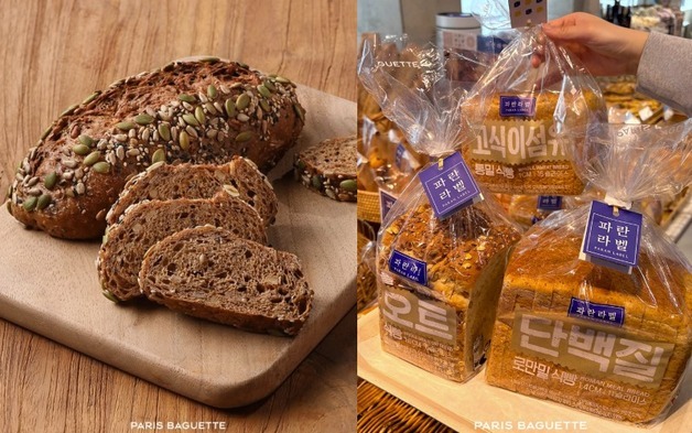 '맛있는 건강빵' 성공 확인…파리바게뜨, '파란라벨' 힘 싣는다