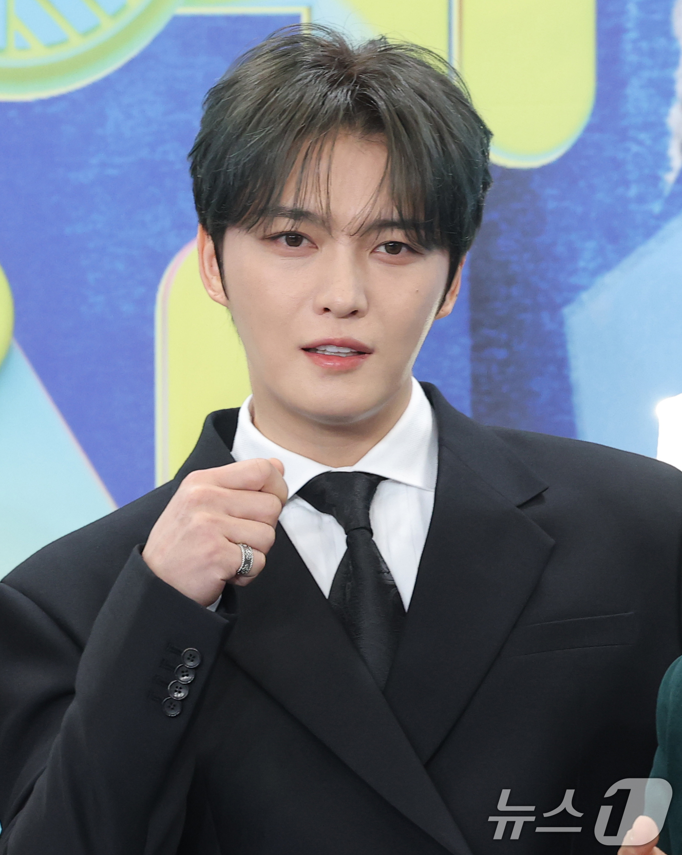 (서울=뉴스1) 권현진 기자 = 가수 김재중이 20일 서울 영등포구 KBS홀에서 열린 ‘2025 KBS 연예대상’에 참석해 포즈를 취하고 있다. 2025.12.20/뉴스1