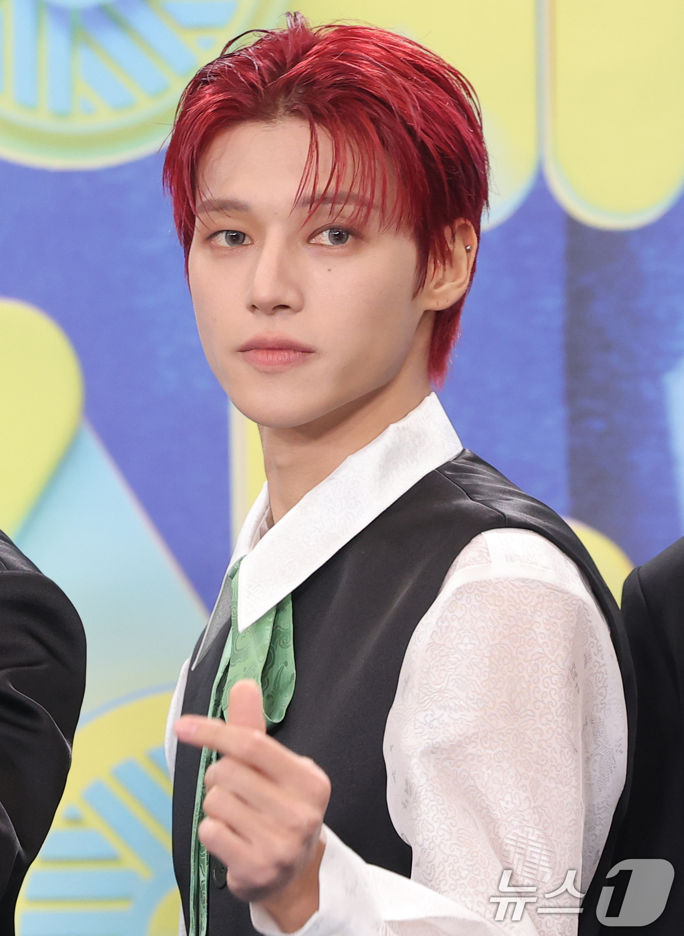 (서울=뉴스1) 권현진 기자 = 에이티즈 우영이 20일 서울 영등포구 KBS홀에서 열린 ‘2025 KBS 연예대상’에 참석해 포즈를 취하고 있다. 2025.12.20/뉴스1