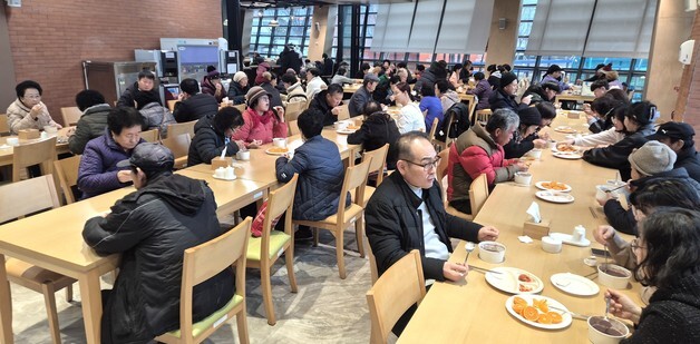 보은·옥천서 동지 팥죽 나눔 이어져 '훈훈'