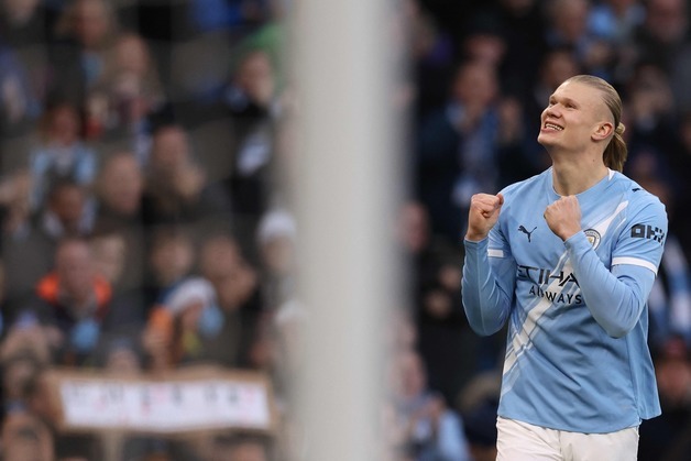 맨시티 홀란드, EPL 통산 104골…호날두 제치고 통산 32위