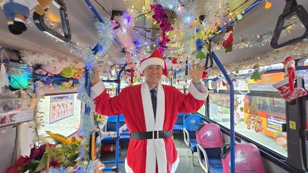 20년 넘게 운행하던 '천안 산타버스' 갑작스레 운행 종료