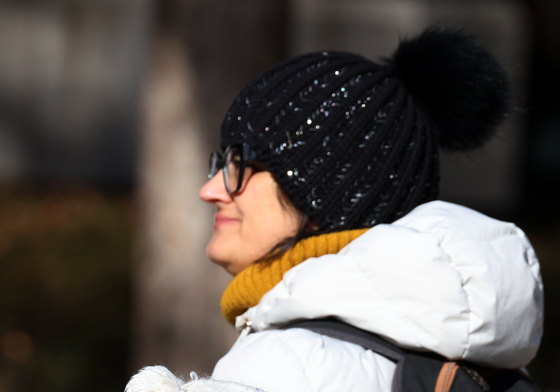 동지 앞두고 추운 한국, 외국인 연말 나들이