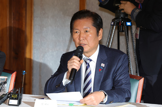 고위당정협의회 발언하는 정청래 더불어민주당 대표