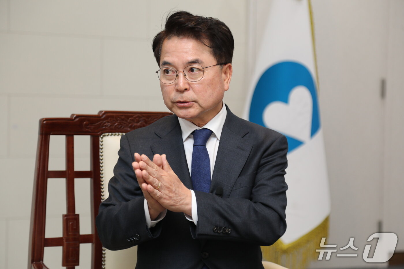 본문 이미지 - 육동한 춘천시장.(춘천시 제공, 재판매 및 DB금지)