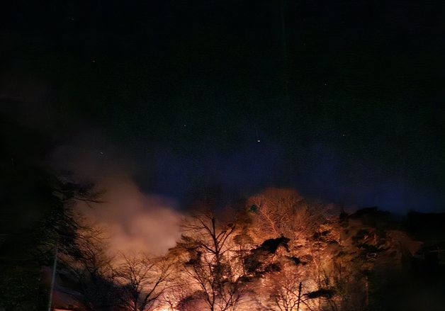 당진 순성면 백석리서 산불…20여분 만에 진화