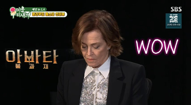 '나비족 완벽 분장' 한혜진…시고니 위버 "브라보, 정말 멋져" [RE:TV]