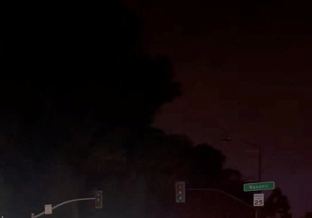 [포토]샌프란 정전사태로 도로 위에 멈춰선 웨이모 차량