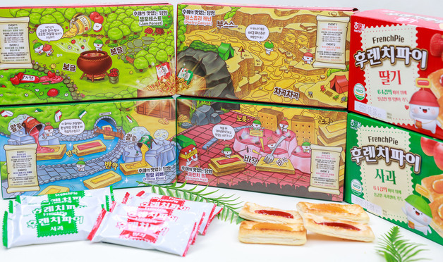 누적 4000억 돌파 기념…해태제과, 후렌치파이 감각 탐험 에디션 출시