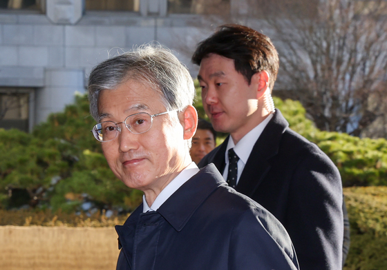 내란재판부법 상정 관련 질문받는 조희대 대법원장