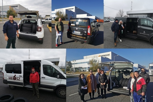 한국타이어, 헝가리서 누적 2만8000개 타이어 기부…13년째 사회공헌 지속