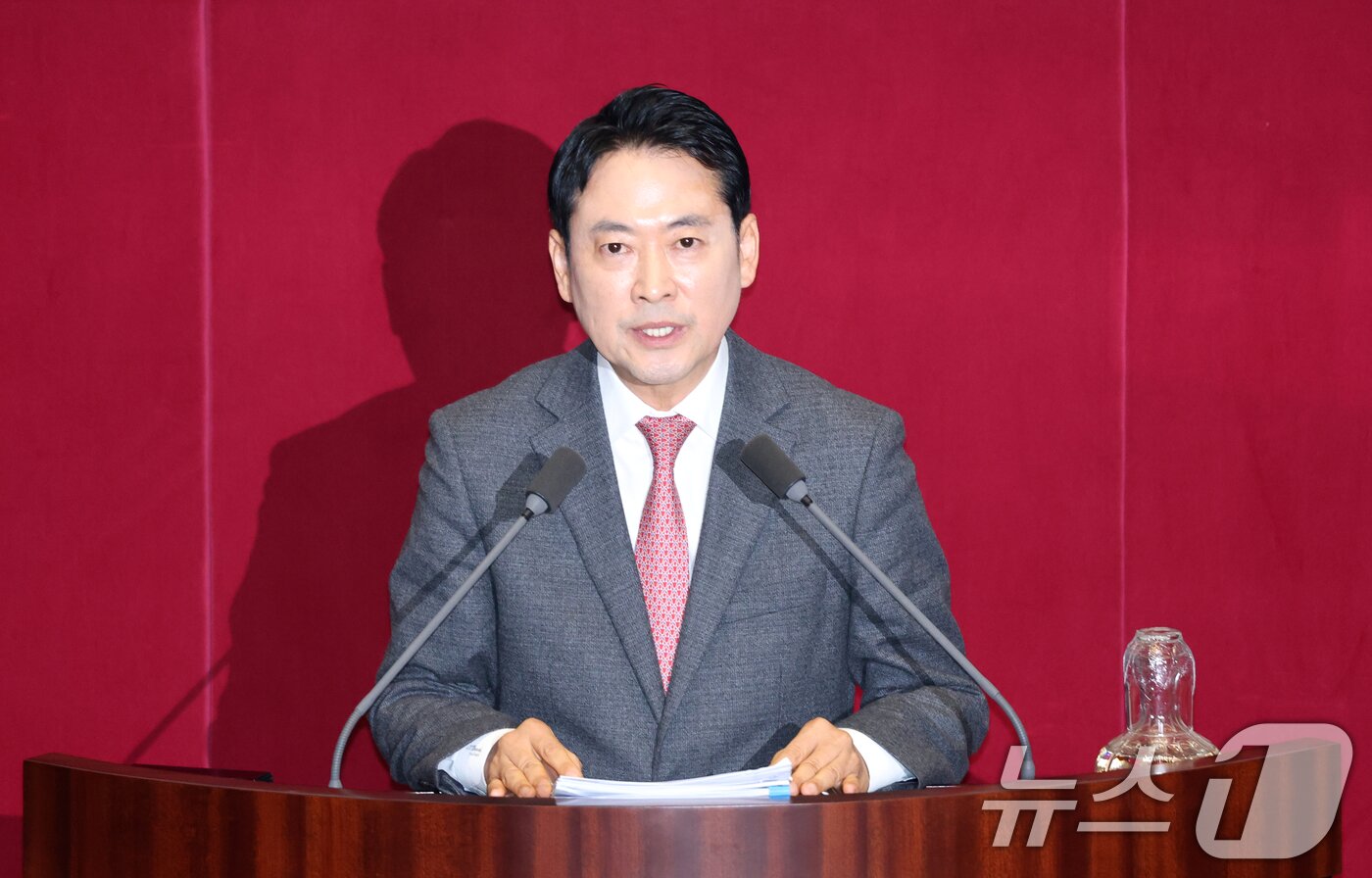 본문 이미지 - 장동혁 국민의힘 대표. 2025.12.22/뉴스1 ⓒ News1 이승배 기자