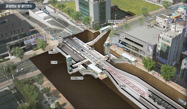 대전 트램 12공구 착공…서대전육교·테미고개 지하화