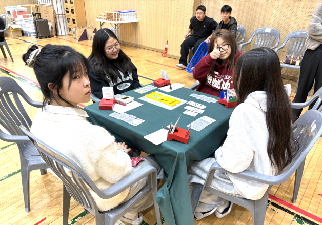 '제1회 봉서중 브리지 페어 토너먼트' 개최…학생 100여명 참가