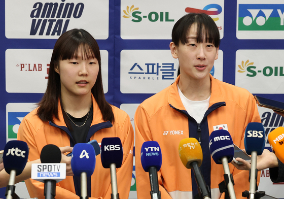 대회 2연패 달성한 이소희-백하나