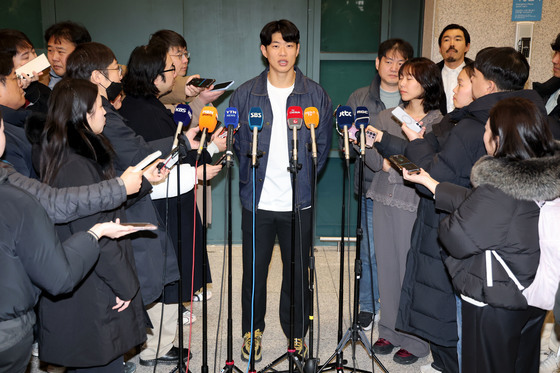 빅리그 진출 소감 밝히는 송성문