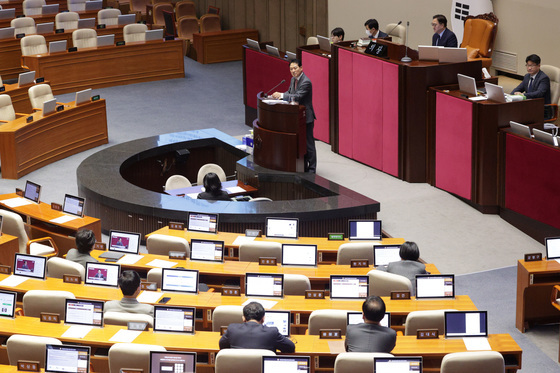 내란전담재판부 필리버스터하는 장동혁