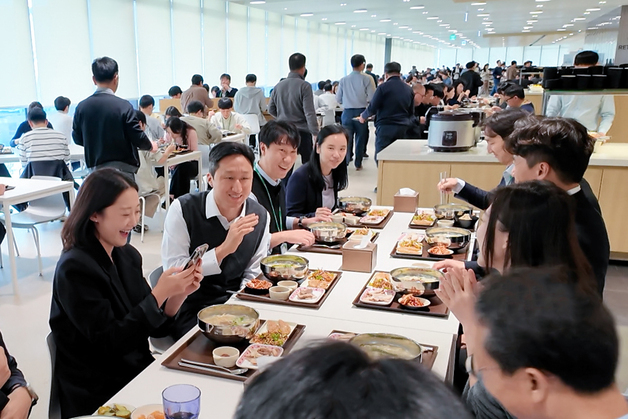 정기선 회장, MZ 직원들과 4시간 소통…"실행력에 소통 더해야"