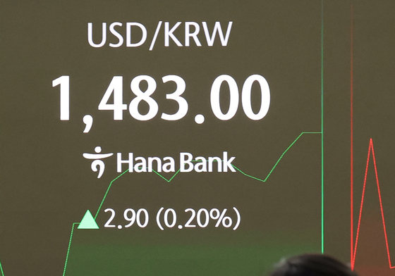 오름세 보이는 원달러 환율