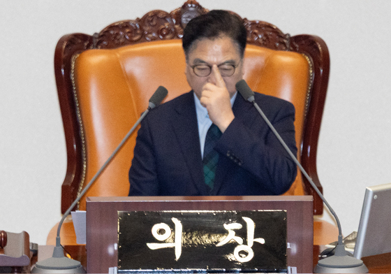 역대 필리버스터 최장 기록 경신하는 장동혁 대표