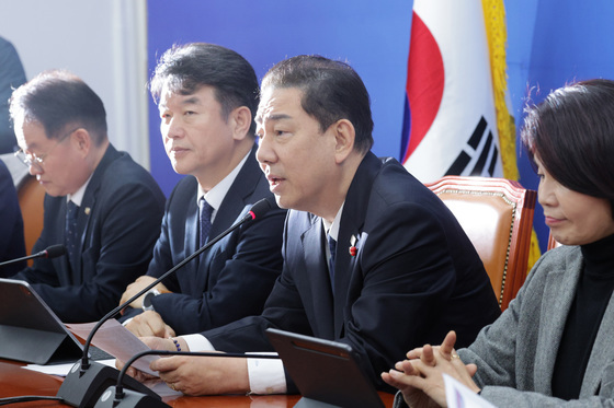 모두발언하는 김병기 원내대표