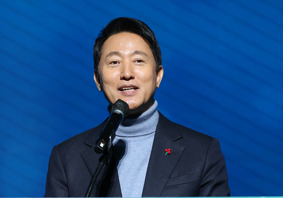 환영사하는 오세훈 서울시장