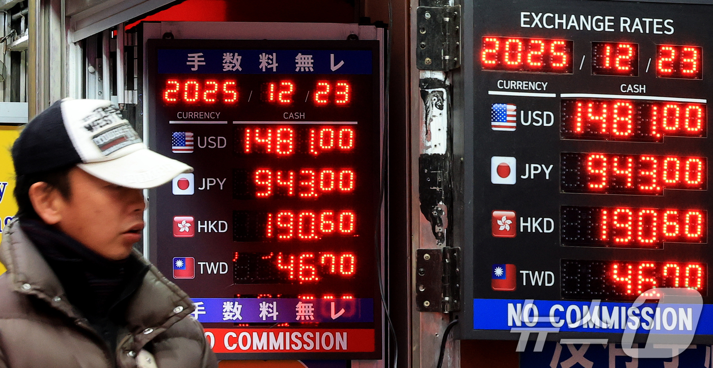 8개월만에 최고가로 올라선 원·달러 환율 - 뉴스1