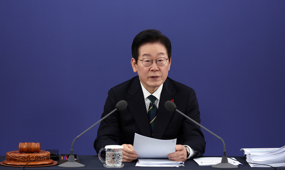 발언하는 이재명 대통령