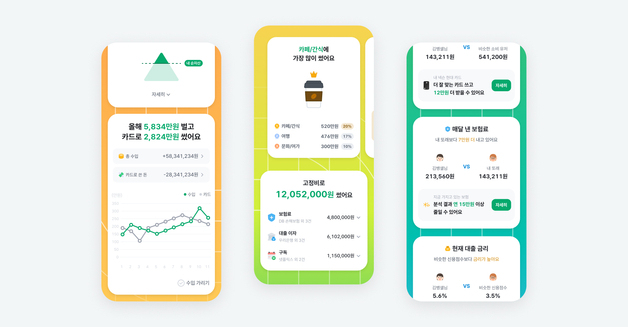 올해 내 자산·지출 얼마지?…뱅크샐러드가 분석해줍니다