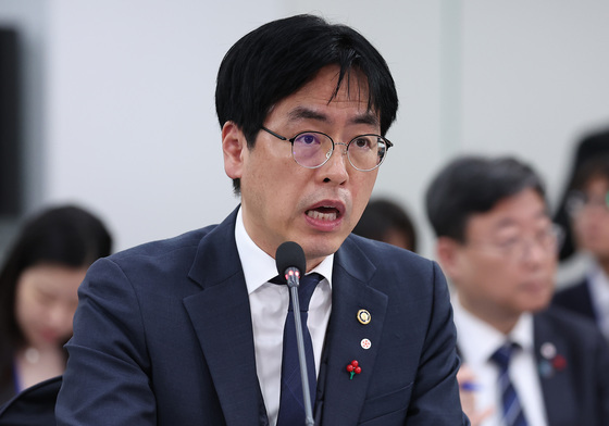 발언하는 김민재 행정안전부 차관