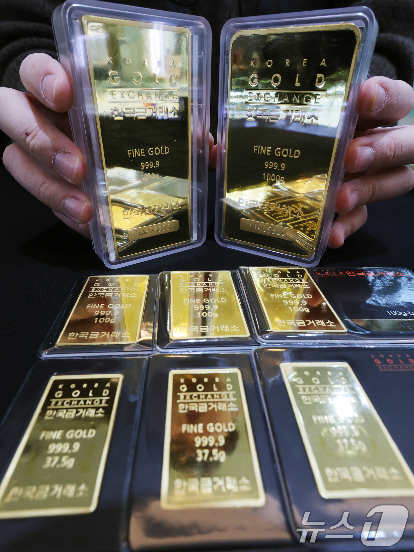 (서울=뉴스1) 황기선 기자 = 미국과 베네수엘라 간의 군사적 긴장이 최고조에 달하면서 국제 금값이 사상 최고치를 갈아치웠다.23일(한국시간) 국제 금 현물 가격은 전 거래일 대비 …